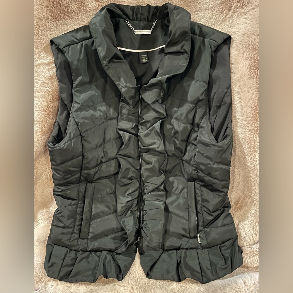 White House Black Market Puffer Vest